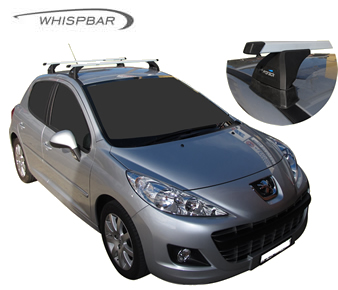 Peugeot 308 Yakima Whispbar roof racks